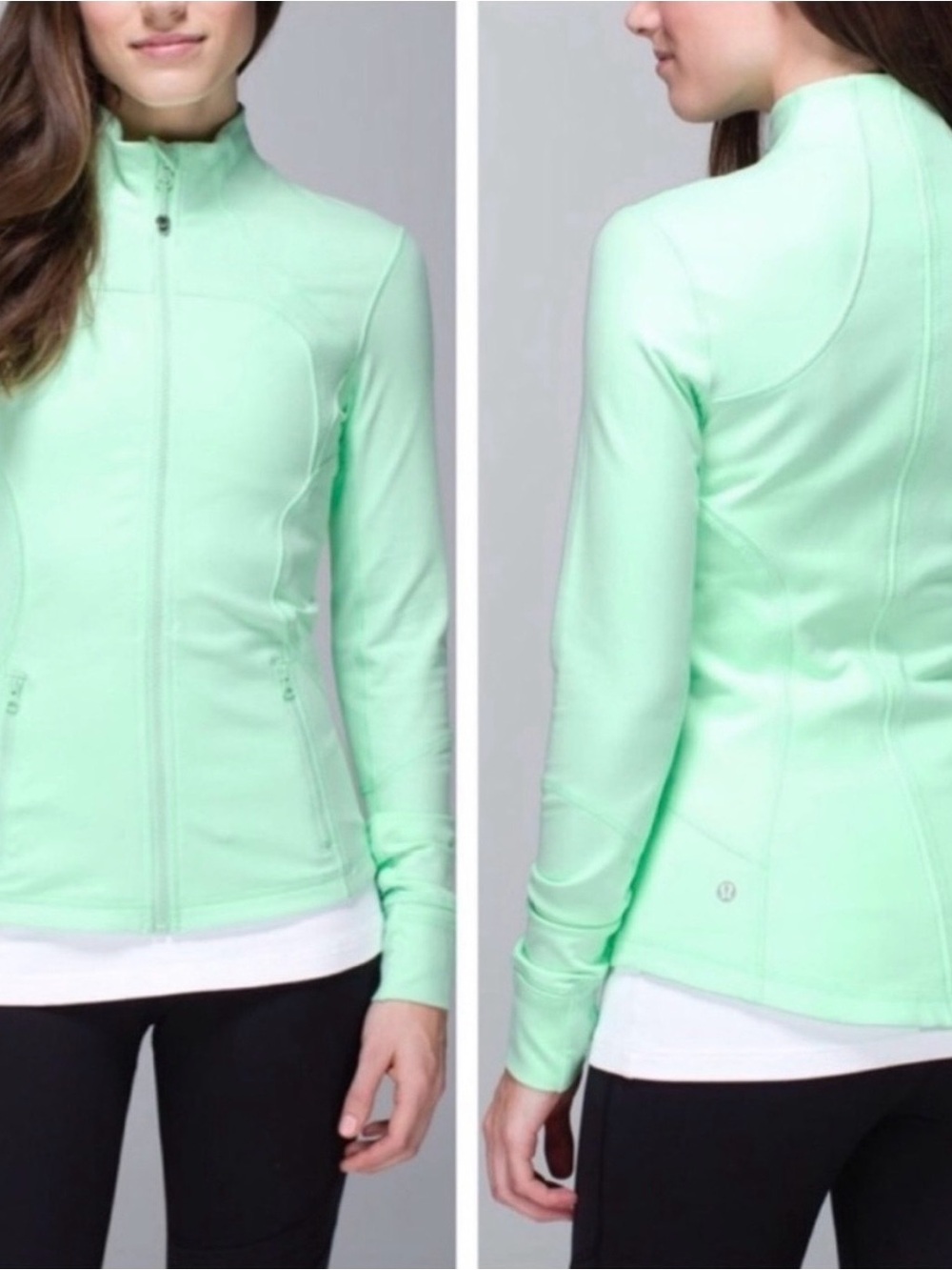 Lululemon mint green forme Jacket
